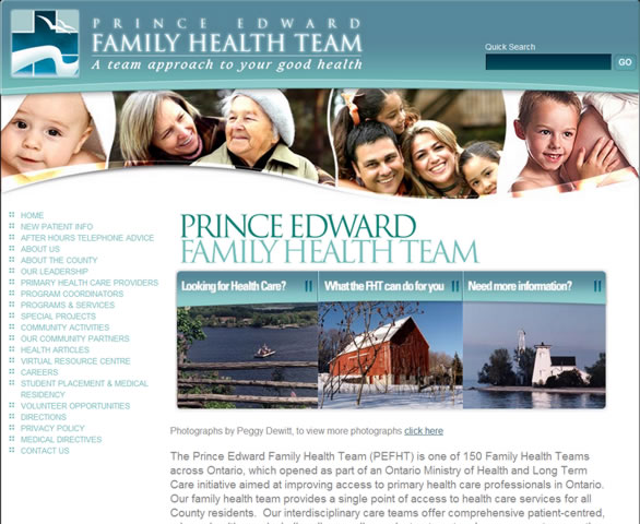 Prince Edward Family Health Team pefht.ca